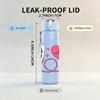 1PC CNA Life Stethoscope Heart 750ml Color Plastic Sports Water Bottle Leakproof Flip Straw Lid Suitable for Sports Office Home Use