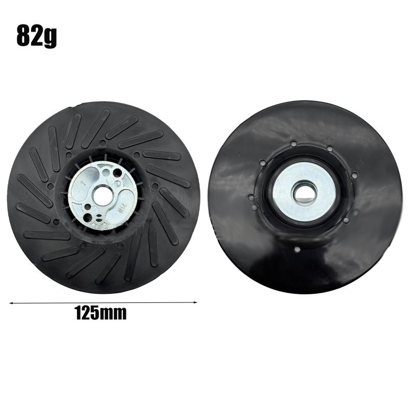 1 Pcs Sanding Disc Backing Pad Grinder Attachment For Angle Grinders Power Tools Accessories Dedicated Steel Paper Tray