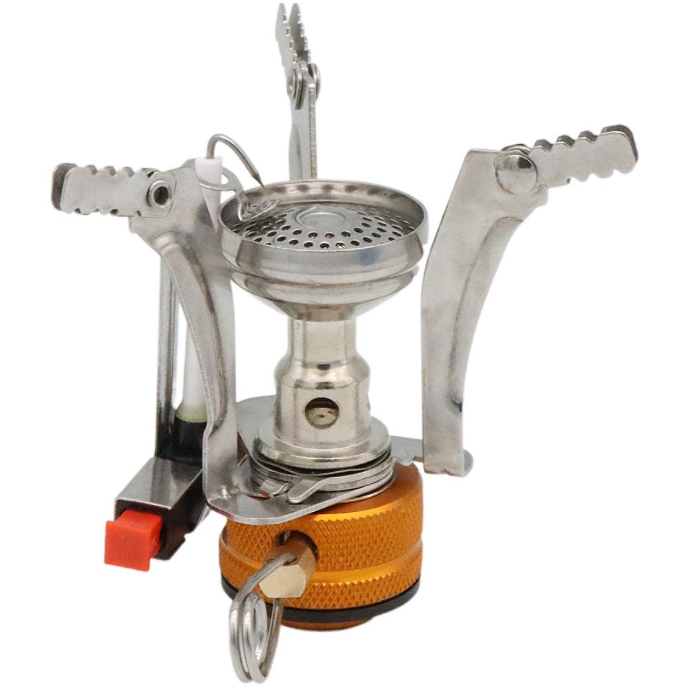 

Mini Stove Outdoor Camping Stove Head Picnic Picnic Stove Stove Field Camping Set Integrated Stove Head orange base