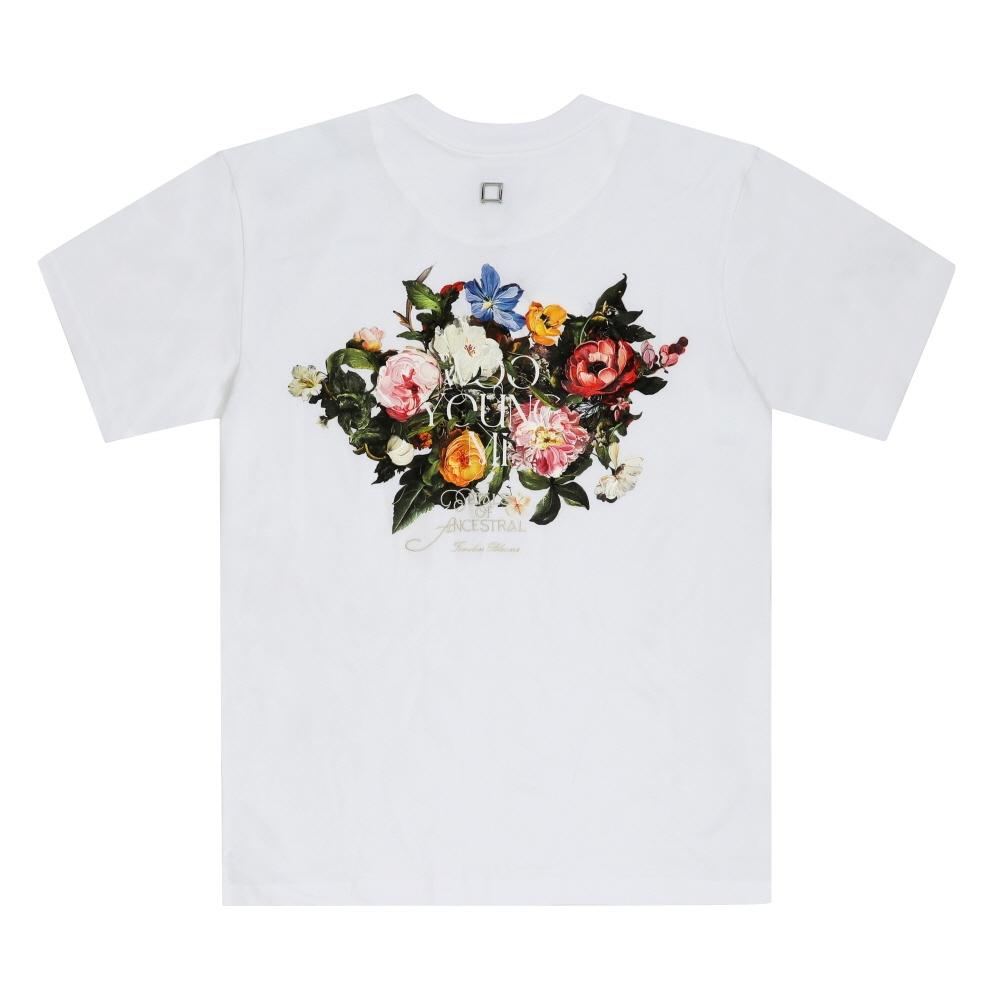 Wooyoungmi Men S Floral Back Logo Tee w253tS06