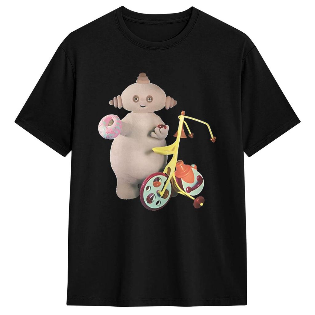 Mens T-Shirt Makka Pakka In The Night Garden T Shirts Fashion Summer Tees Y2K Funny Casual Cotton Tops Gift Idea