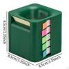 5 In 1 Sticky Note Holder Dispenser Memo Rolls Desktop Storage Index Tabs for Students