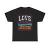 Liefde Is Een Drug Grafisch T-shirt Unisex Zwaar Katoenen T-shirt