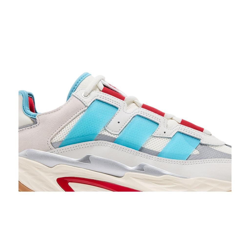 adidas Niteball 'Crystal White Preloved Blue' (Unisex) Crystal White / Preloved Blue / Silver Metallic Casual Shoes FZ5798