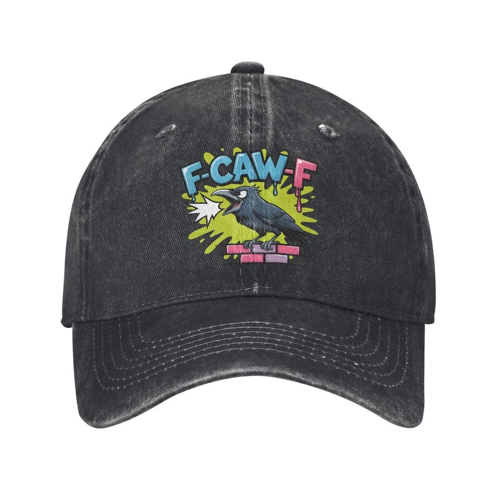FCawF Funny Chicken FCAWF Bird Funny Meme Baseball Cap Accessories for Men Women  Adjustable Trucker Hat
