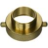 Dixon Valve HA2520 Latão Equipamento de Incêndio, Adaptador de Hidrante com Lug de Pino, 2-1/2" NST (NH) Fêmea x 2" NPSH Macho