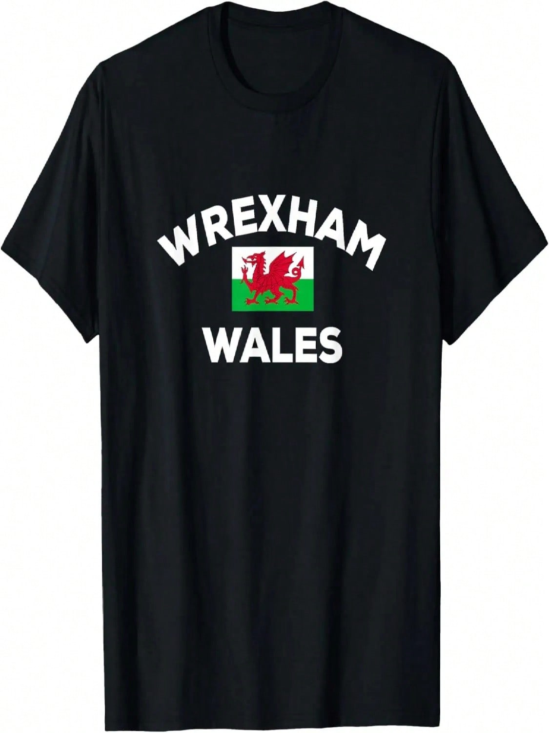 Wrexham Wales Welsh Flag City T-Shirt S разноцветный