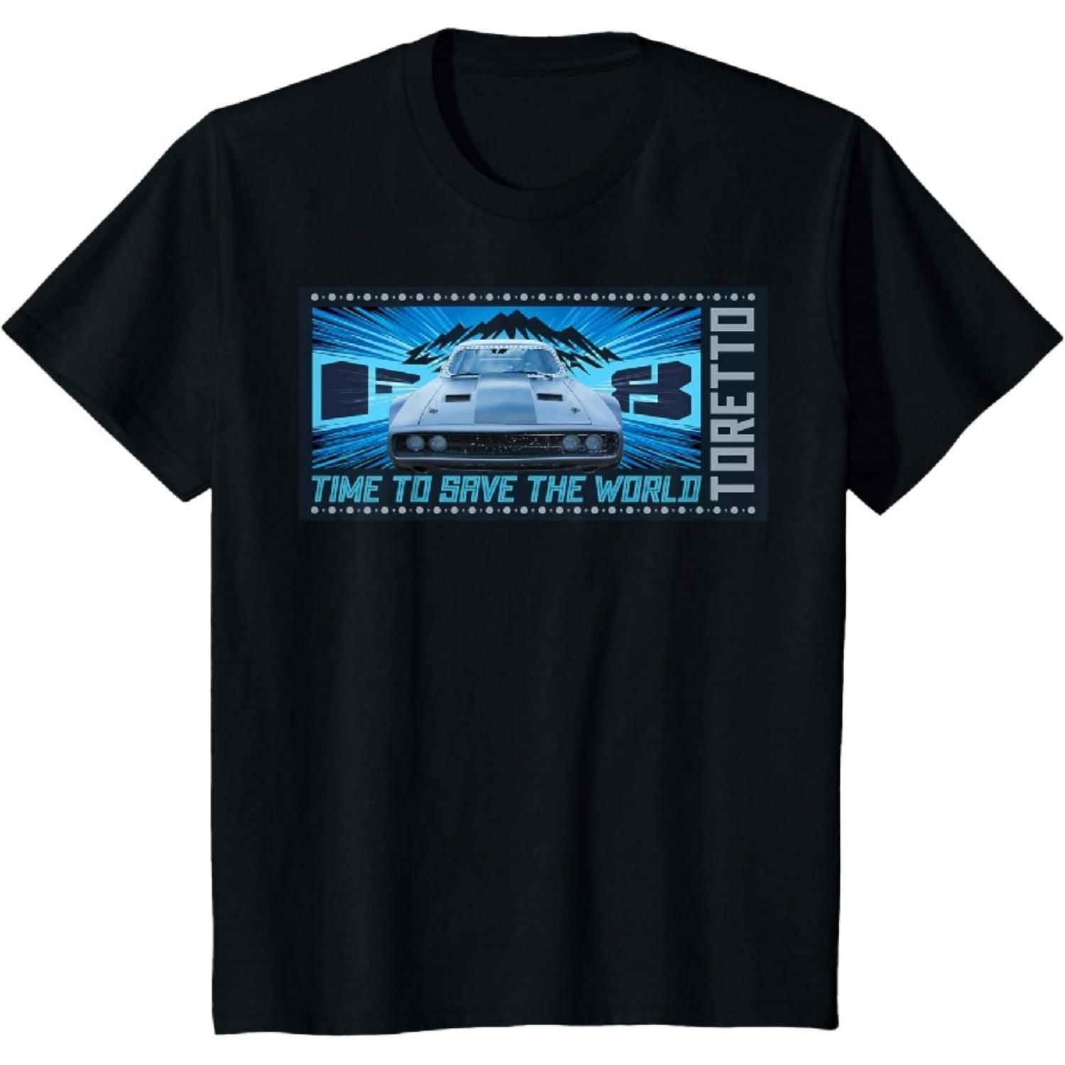 

Kids The Fate of the Furious Time To Save The World Kid s T-shirt T-Shirt XXXXXL чорний