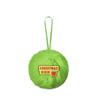 Christmas Rolling Ball Pendant: Fluorescent Green Faux Balls