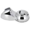 ABS Shower Head Holder Suction Cup Handheld Showerhead Bracket Adjustable for Bathroom