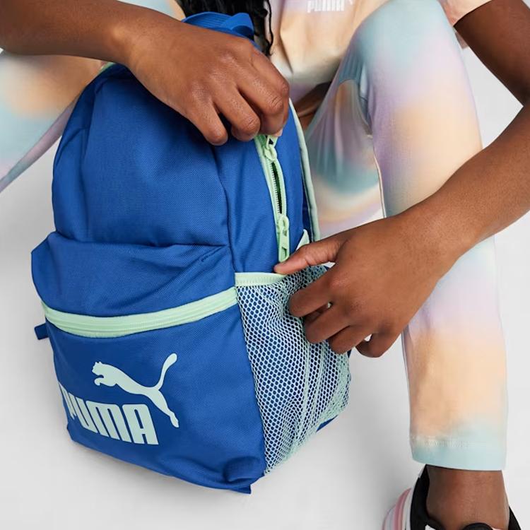 New PUMA PHASE Fabric Backpack Small Size Men's Blue Glaze 079879-07