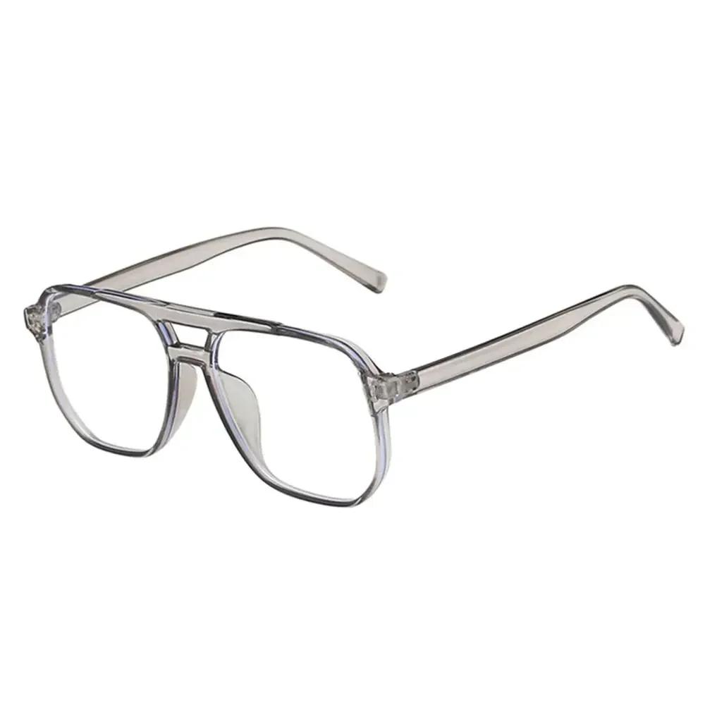

1PC Stylish Anti-blue Light Eyewear Male Female Transparent Computer Eyewear Retro Square Eyeglasses Optical Spectacle Eyewear