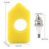 Universal Home Garden Gasket Carburetor Diaphragm Air Filter for Briggs & Stratton