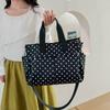New Polka Dot Tote Bag Women'S Travel Messenger Women'S Bag Niche Single Shoulder Tote Large Capacity Bag