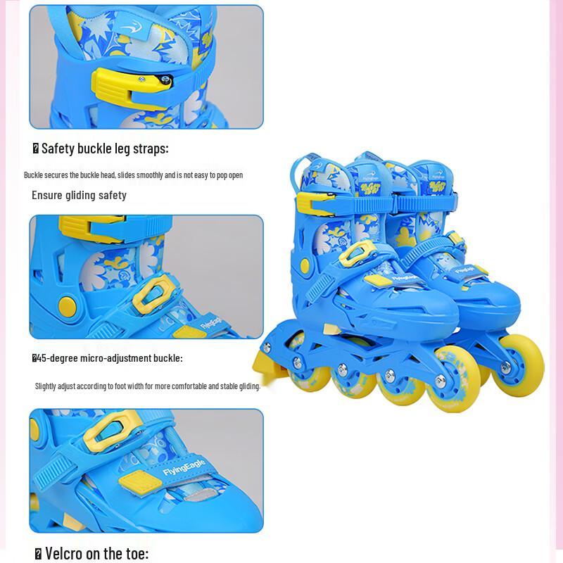 Feiying Kids' Professional Freestyle Inline Skates