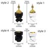 Decorative Cross-Knot Incense Burner Artistic Sandalwood Incense Burner  Yoga