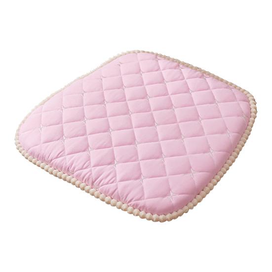 Yousheng Chair Mat Zipper Design Comfortable Seat Cushion Easy To Clean Strap Fixed Chair Cushion for Home Office