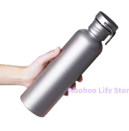 Pure Titanium Water Bottle Ultralight Camping Kettle Boil Water Titanium Cup Lightweight Hiking Water Bottle