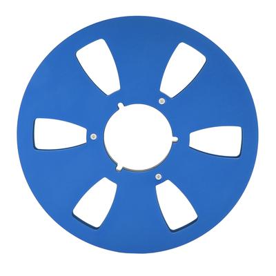 14 10 zoll Leere Band Reel Aluminium Legierung 6 Loch Universal Öffnung Maschine Teil Sound Band Takeup