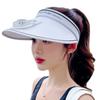 With Fan Fan Sun Hat Wide Brim Beach Hat Portable Visors  Men Women