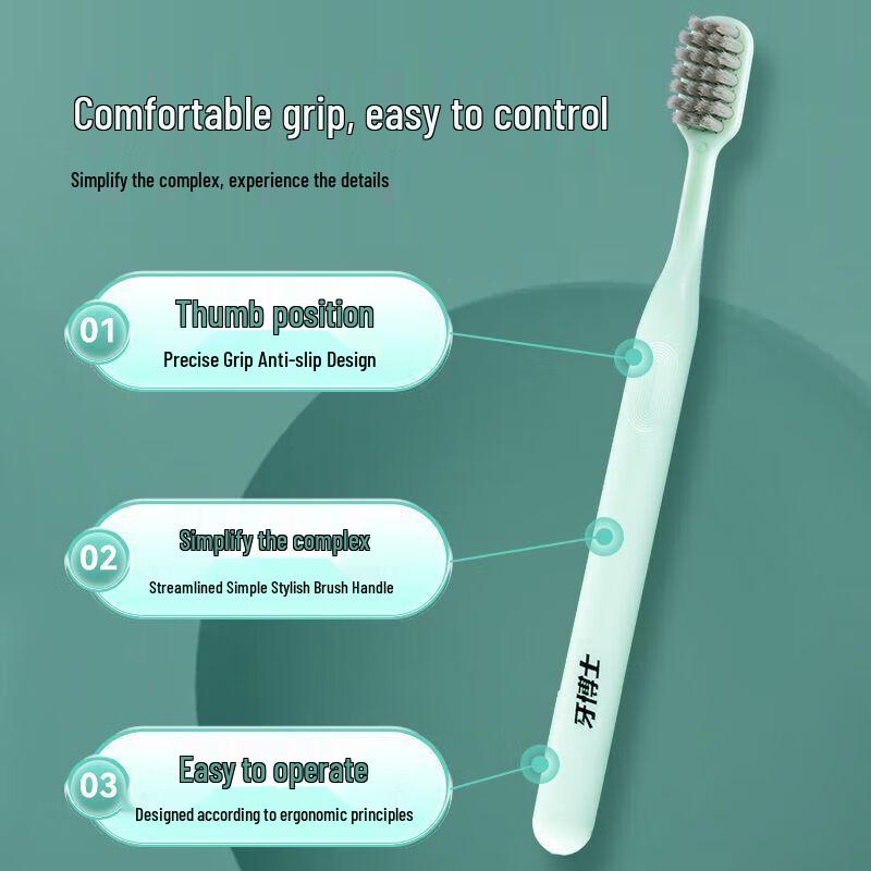 Dr. Ya Magic Sea Soft Bristle Toothbrush 3-Pack