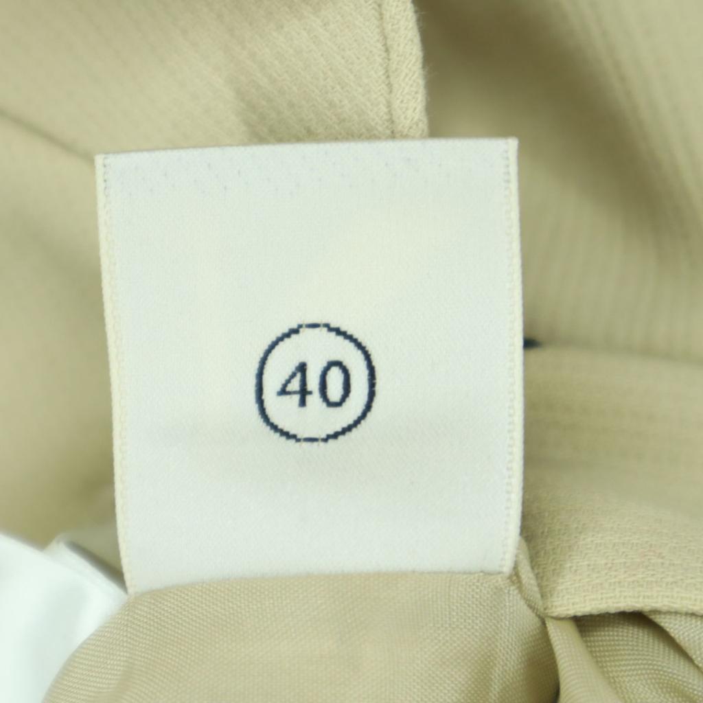 unused K of KURIZIA tailored jacket 40 beige Women Used