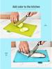 Multi-Purpose PP Plastic Cutting Board Set - 4-Piece for Kitchen and Meat Chopping