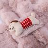 Plüsch Cartoon Snood im koreanischen Stil: Luxuriöser warmer Winterschal für Damen