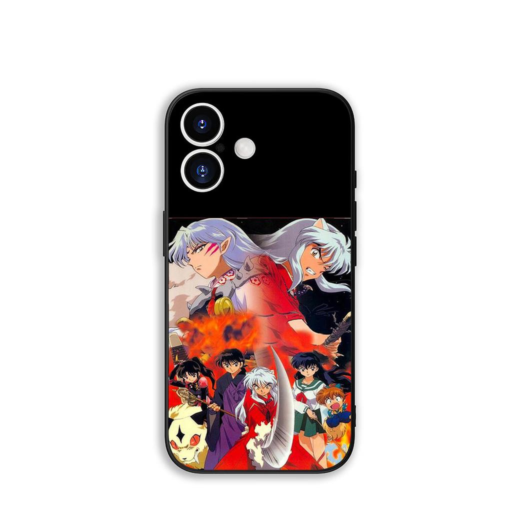 Coque Cover for Samsung Galaxy A55 A56 A25 A36 A54 S8 S9 S21 S20 FE A53 A13 A12 A14 A33 A70 A71 A51 A21S Case Cartoon Inuyasha