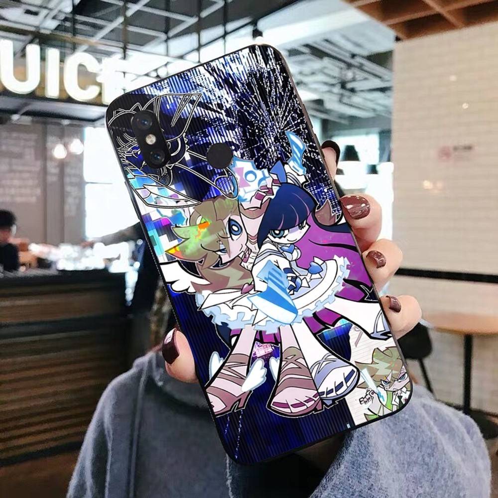 Anime Panty And Stocking With Garterbelt Phone Case For Xiaomi Mi 5X 8 9 10 11 12 Lite Pro 10T PocoX3pro PocoM3 Note 10 Pro Lite