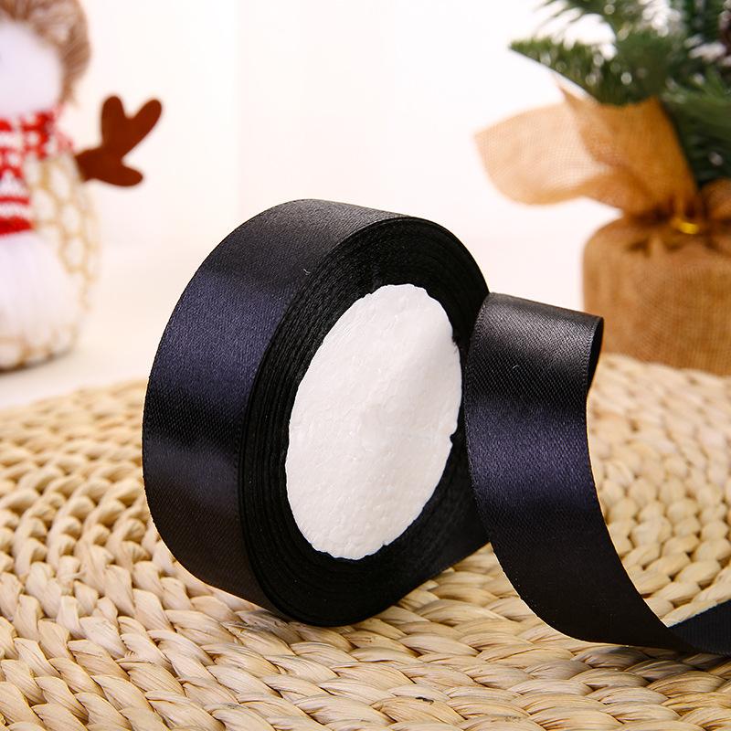 2.5Cm Polyester Webbing, Cake Gift Packaging Bouquet Material Fruit Ribbon Ribbon