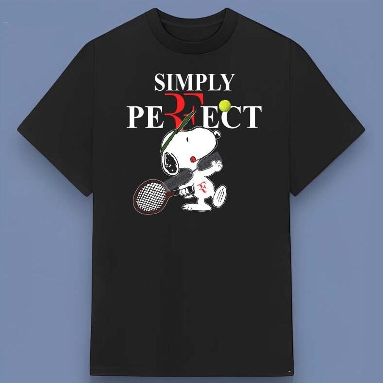 Simply Perfect Tennis Legend FedEx Snoopy T-shirt For Fans Holiday Gift XXXL