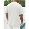 T-shirt Stampata Casual alla Moda da Uomo, Nuovo Stile Estivo, Girocollo, Vestibilità Rilassata, Oversize, Fresca