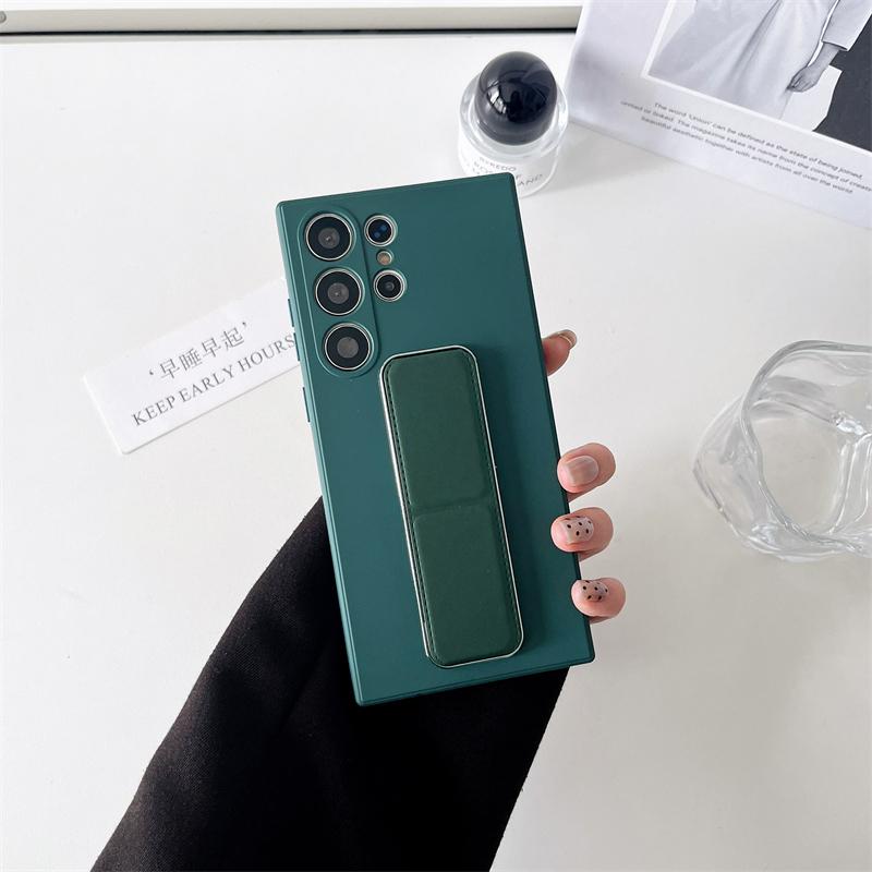 Magnetischer Ständer Halter Handschlaufe Hülle für samsung galaxy S25 S24 Ultra S23 S22 Plus S21 Fe S25Ultra S25+ Ständer Handyhülle