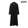 Ggpx Women Sheer Shirt Set Smock Dress Gq5st011f