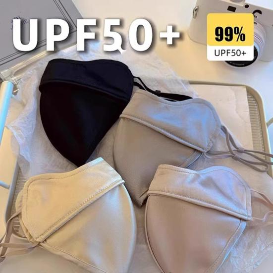 Face Guard UV Protection Soft Ice Silk Face Guard with Adjustable Elastic Ear Straps Lightweight Quick-Drying Sun Protection Face Guard