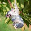 Resin Tree Hanging Animal Crafts: Koala Climbing, Panda on Swing