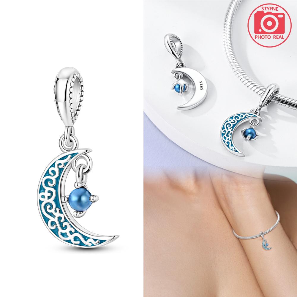 Charms Plata Sun And Moon Pendant Copper Colors For Charms Copper Colors Original Bracelet For Jewelry Making