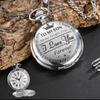 Engraved Vintage Quartz Pocket Watch Pendant Vintage Pocket Watch