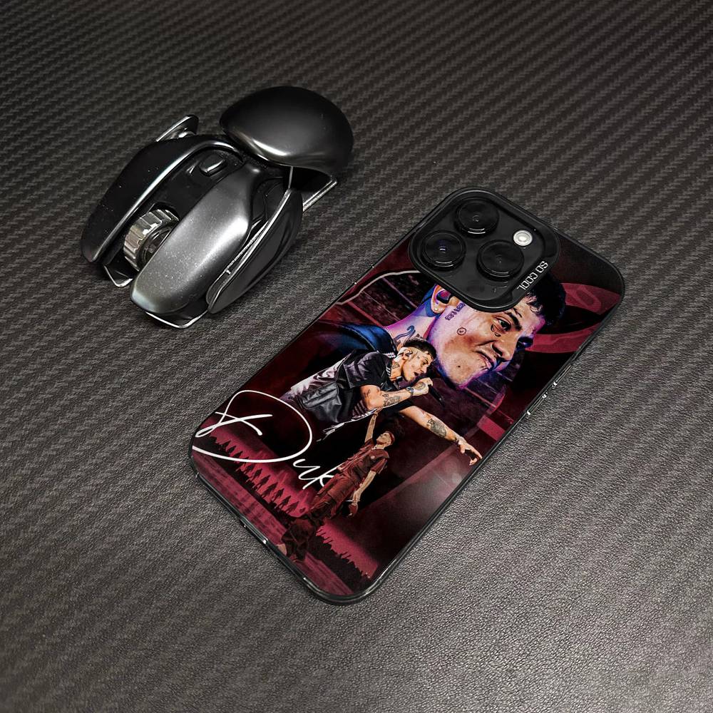 Fashion Rapper DUKI Phone Case Color Silver Shell For LPhone 17 16 16e 15 14 13 12 11 Pro Max Plus