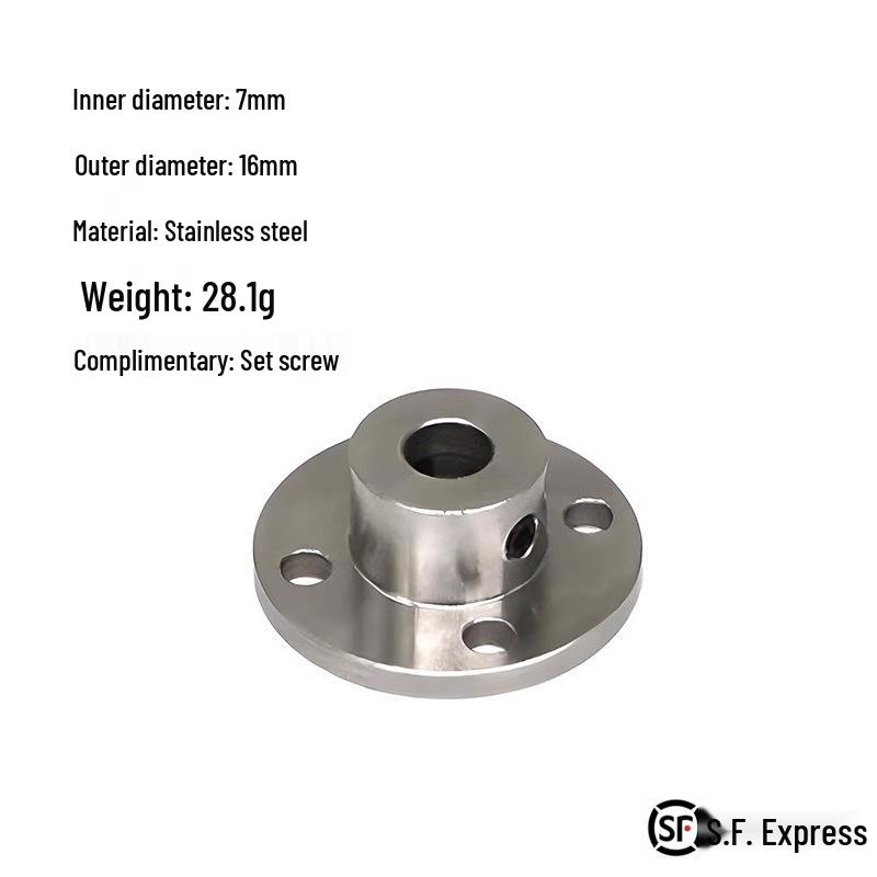 Precision 303 Stainless Steel Flange Coupling, High-Quality Flange Plate (4mm-10mm)