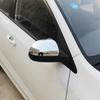 For Kia Rio 4 X-line 2017 2018  ABS Chrome Side Door Mirror Cover Trim Rearview Mirror Caps Auto Exterior Accessories