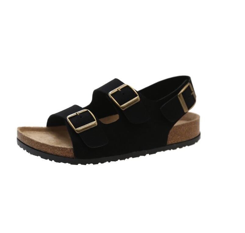 Flat Slippers Women Men Slippers Luxury Indoor Bottom Non Slip Cork Slippers Women's Beach Outdoor Home Flip Flops Sandals2024