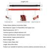 Battery Connect Inverter Cable Silicone Cable With Lug Cable Soft Terminal Wire Black Red M6 M8 M10 9Awg 7Awg 5Awg 4Awg 2Awg