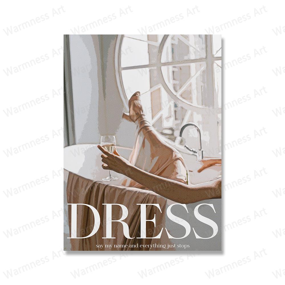 Cowboy Like Me Retro Poster Pink Girly Canvas Print Painting Disco Ball Picture Art Bedroom Living Room Interior Home Decoration No Frame