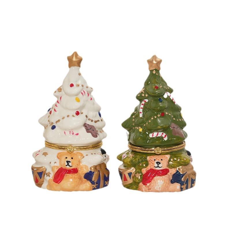 GOWKE Scented Candle Christmas Tree Ornament