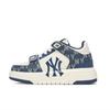 MLB Chunky Liner Skateboard Shoes Unisex Mid top Red/Blue 3ASXCDN3N-50NYD(Team408-)