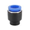 5Pcs New PPF Pneumatic Connector Plastic 4/6/8/10/12/14/16mm Air Hose Sealing Connector Hose Adapter Pipe Fitting