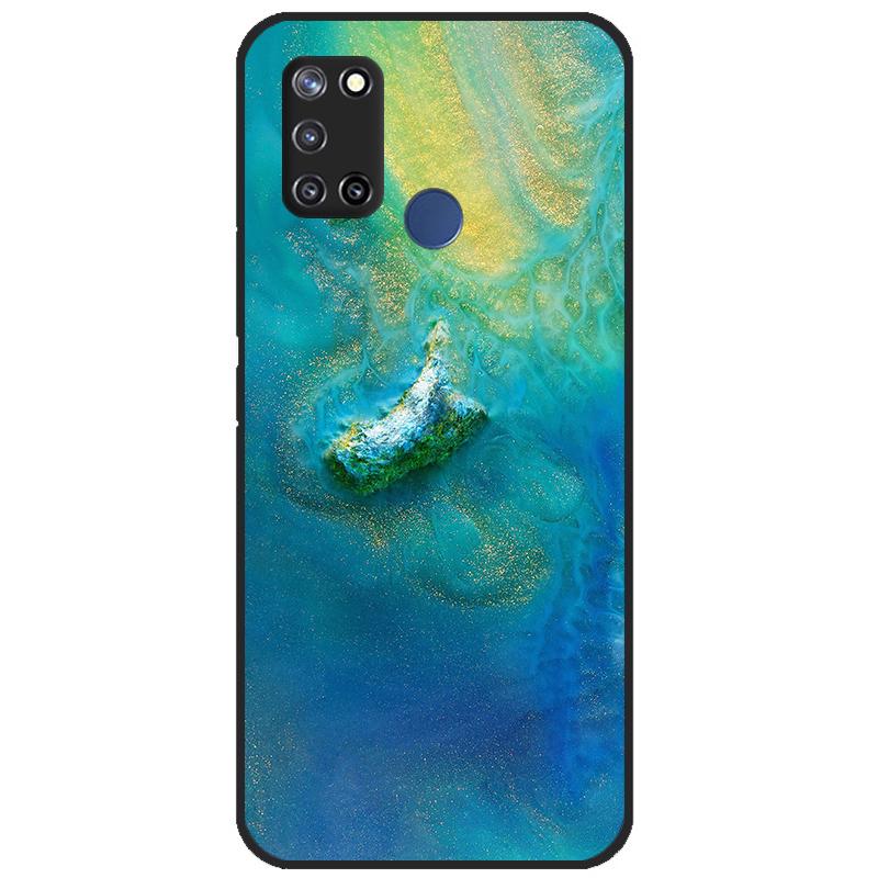 For OPPO Realme 7i Case Sunset Soft Silicon TPU Back Cover For OPPO Realme 7i 7 i RMX2103 Phone Cases Fundas Realme7i Bumper 6.5