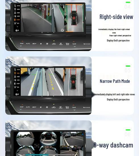 Toyota Camry/Highlander/RAV4 Frontlander 720° Panoramic Imaging Dashcam